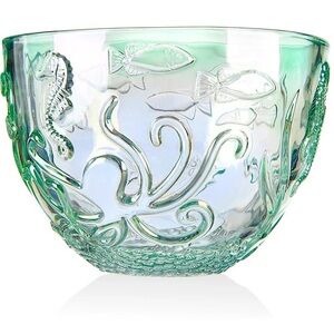 Godinger Seven Seas Iridescent Crystal Nut Bowl New